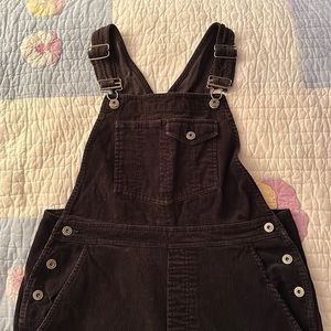 Vintage corduroy overalls. size M